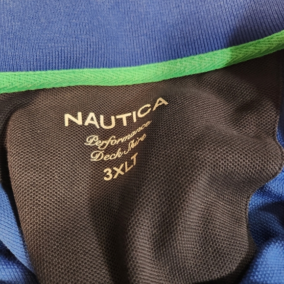 Nautica Men's Blue Polo Shirt - Picture 5 of 6